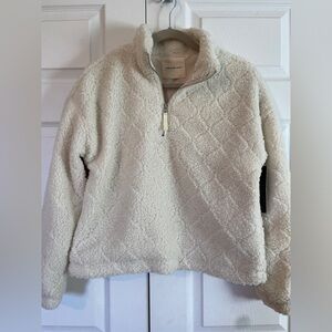 Thread & Supply Sherpa Cream Fleece XS